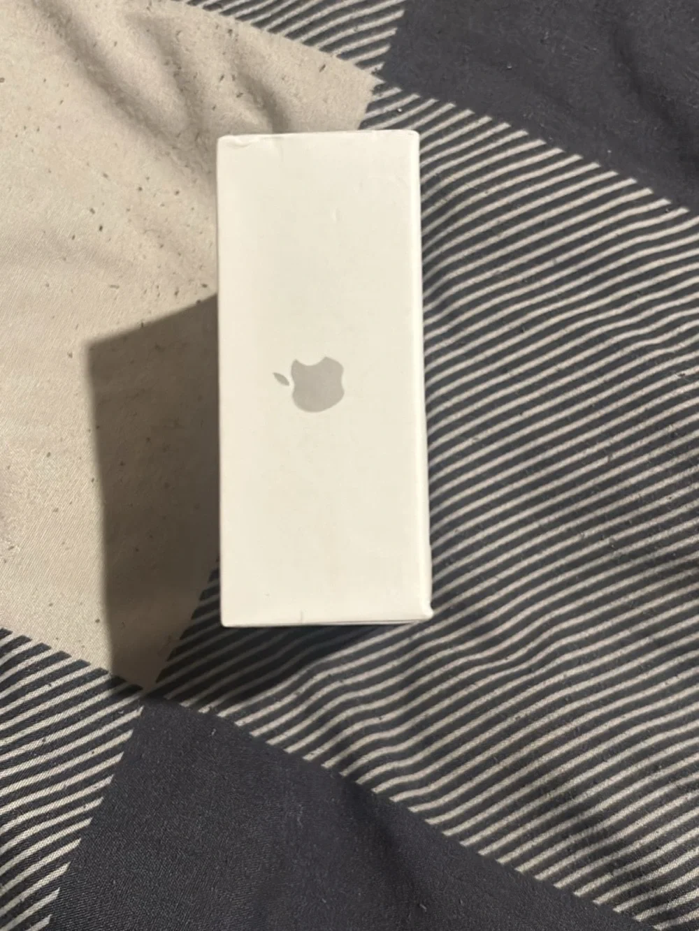 white bluetooth earbuds with ANC Box